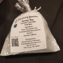 Load image into Gallery viewer, Elderberry Jasmine Green Tea