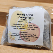 Load image into Gallery viewer, Holiday Citrus Oolong Tea
