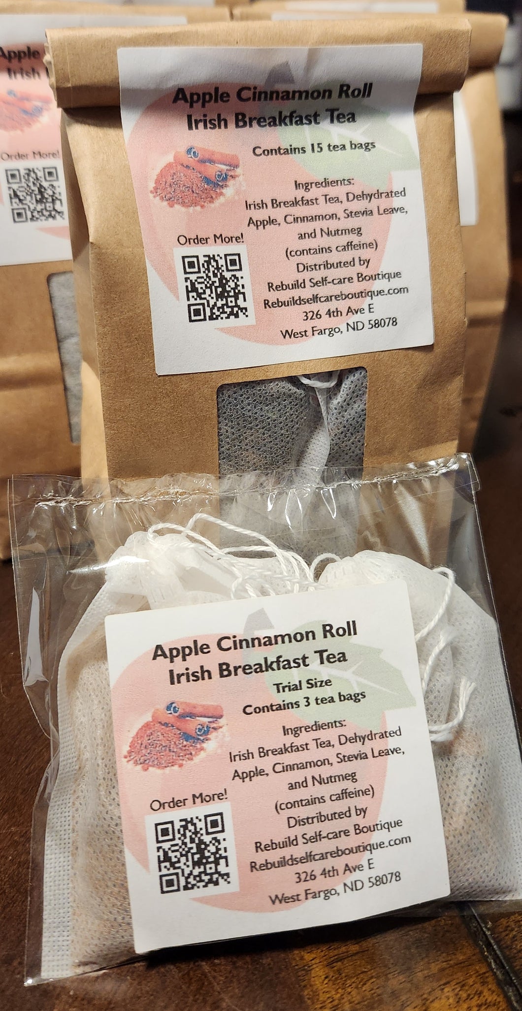 Apple Cinnamon Roll Irish Breakfast Tea